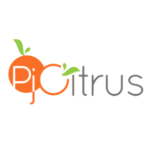 Logo de PJ Citrus, proveedor mayorista de cítricos de alta calidad